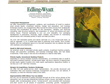 Tablet Screenshot of edlingwyatt.com